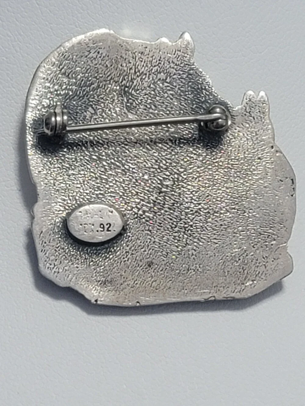 Vintage Sterling Silver Horse Mother and Baby Colt Brooch – Fine Equestrian Pin